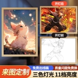 Фотография, легкая фоторамка, зеркало, ночник для влюбленных для друга, делается под заказ