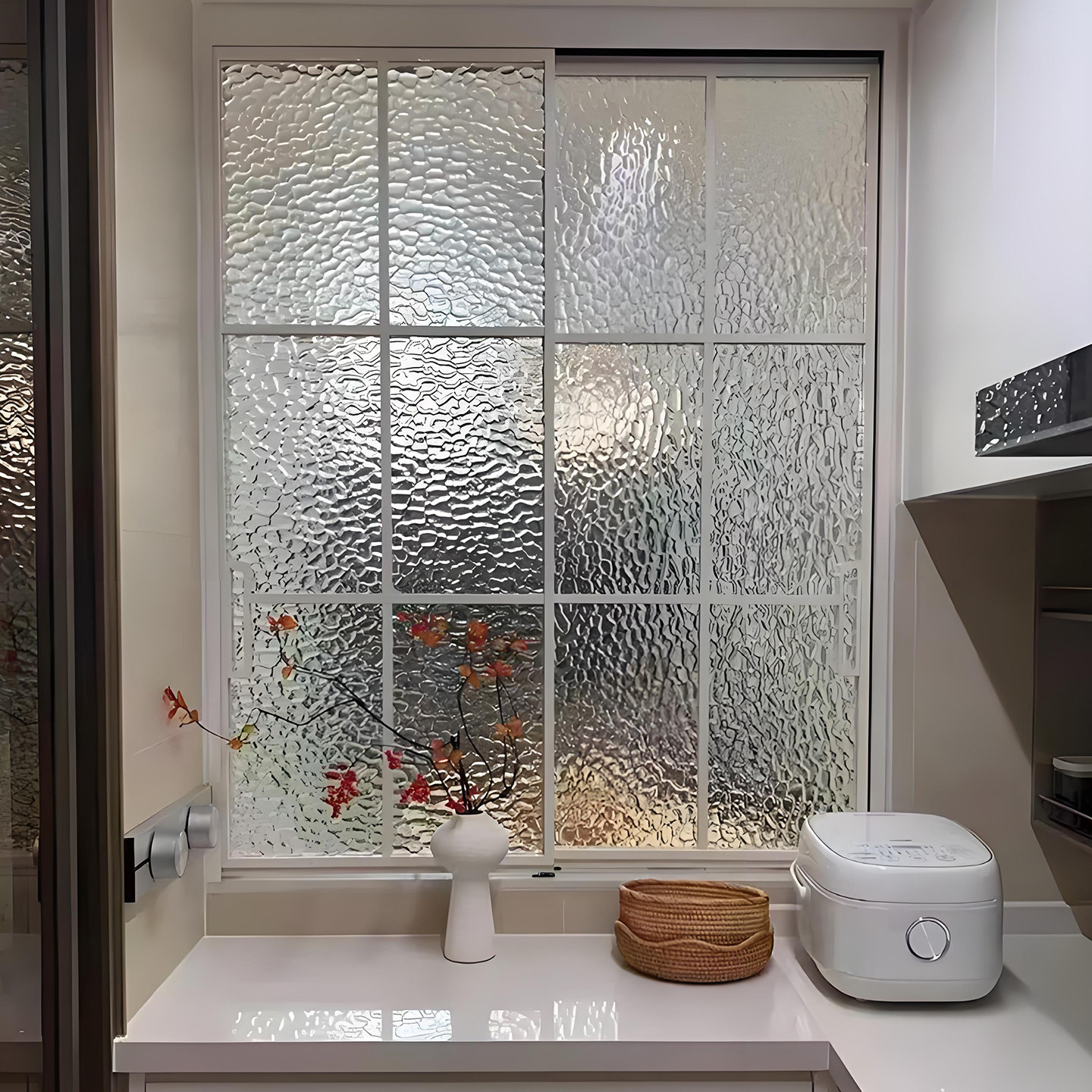 极窄铝合金平移推拉窗左右阳台窗户防风室内厨房出餐口无轨隔断,淘宝优惠券,粉丝福利购,淘宝优惠卷