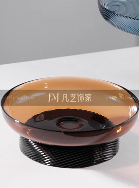 样板间工艺品水果盘收纳盘茶几