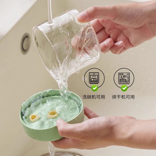蒸蛋碗小号家用蒸蛋羹婴儿玻璃饭盒专用碗蒸碗带盖鸡蛋羹玻璃炖蛊 - 图3
