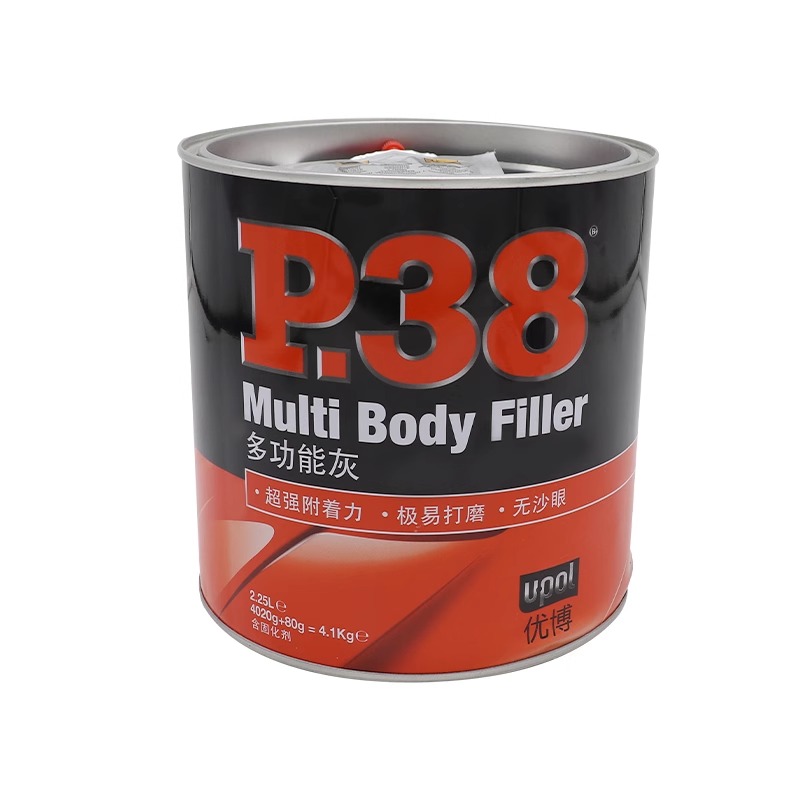 英国P38钣金灰腻子膏车用原子灰耐高温合金修补多功能灰 - 图3