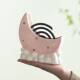 Moon Mosquito Incense Rack Indoor Home Cute Creative Gray Mosquito Incense Stove Easy to Clean High-Looking Ceramic Desktop Ornaments