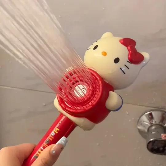 同款HelloKitty花洒kt花洒可爱kt猫日常通用尺寸家用手持婴儿宝宝