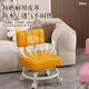 Universal wheel small stool, home shoe changing stool, comfortable for long periods of sitting