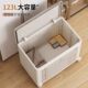 Large capacity foldable household clothing storage box