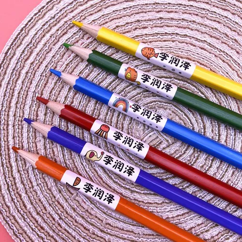 Водостойкая нервущаяся именная наклейка для детского сада для школьников, детские самоклеющиеся наклейки