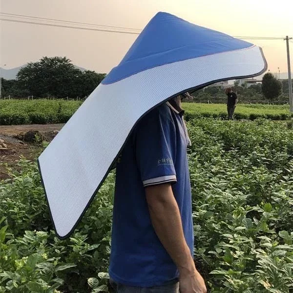 Summer sunshade and thermal insulation tea picking sun protection hat