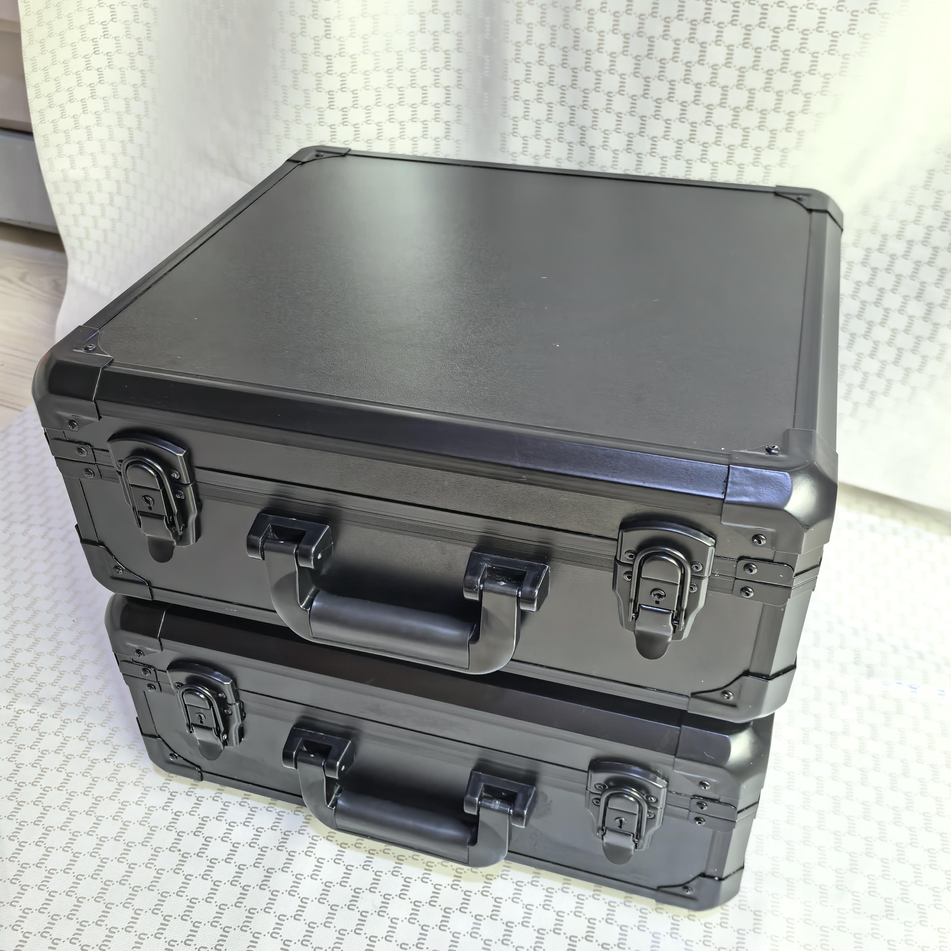 手提家俱维修工具箱铝合收纳保险设备仪器盒手机箱话筒声卡收纳箱 - 图3