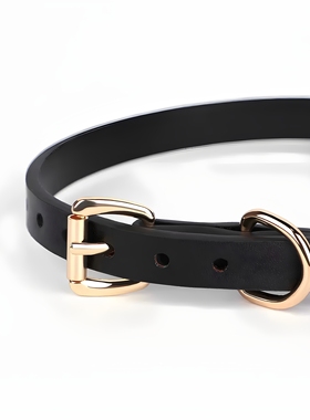 灼欲*蝴蝶结可刻字复古颈环puppy脖颈饰品情调cosplay牵引项圈