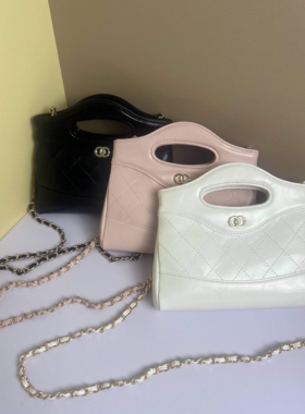 适配香萘儿香港正品女包大牌小香风链条包包女真皮单肩斜挎手提包