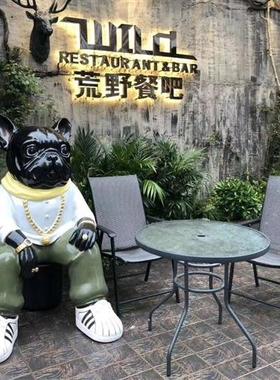 定制玻璃钢卡通吉祥物商场网红迎宾皮卡丘摆件户外城市不锈钢雕塑