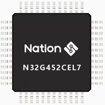 国民技术N32G452CEL7通用MCU/32位单片机/芯片 LQFP48封装 - 图0