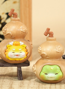 新款福禄小生肖转运招财桌面摆件