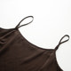 Enos Wangjing 2026 summer new sleeveless chiffon shirt women's see-through mesh two-piece top lace shirt 6926