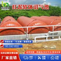 Rural home biogas gas storage bag Biogas Tank Tank Full Equipment Breeding Pig Farm Red Mud Software Biogas Fermentation Tank