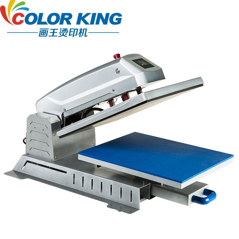 Automatic printing machine40*50cm电动全自动抽拉T恤烫画印花机-图1