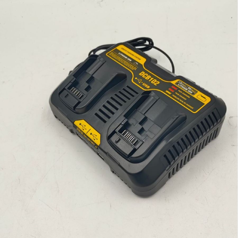 适用得伟充电器 Dewalt 替代德伟DCB102双充 带USB双充 各种线 - 图1