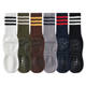 Three-bar yoga socks for women mid-calf professional Pilates non-slip