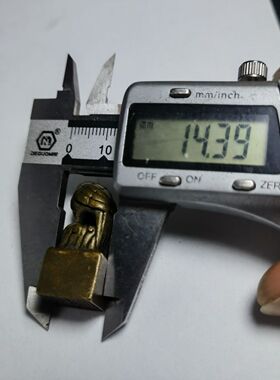 大展宏图老鹰实心黄铜印章小摆件老包浆篆刻传世文玩收藏仿古闲章