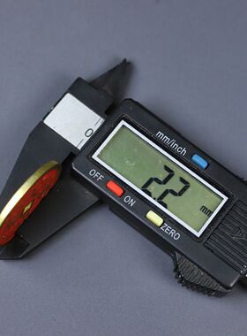 天官赐福百无禁忌黄铜朱砂吉语花钱厌胜钱吊坠挂件钥匙扣包挂铜钱