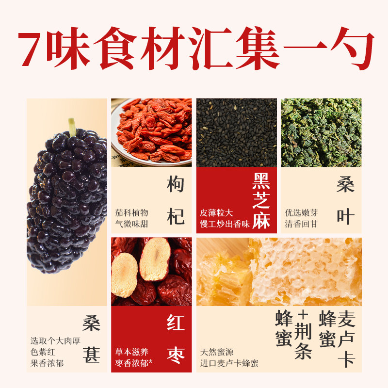 维特健灵维新乌丝蜜人参暖暖蜜麦卢卡蜂蜜养发暖腹养生滋补蜜