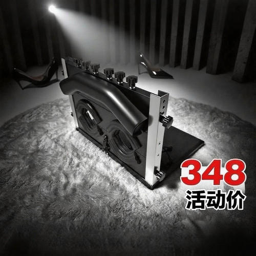 全新足枷折叠足枷挠痒痒tk挠脚心木枷束缚足枷字母圈 - 图1