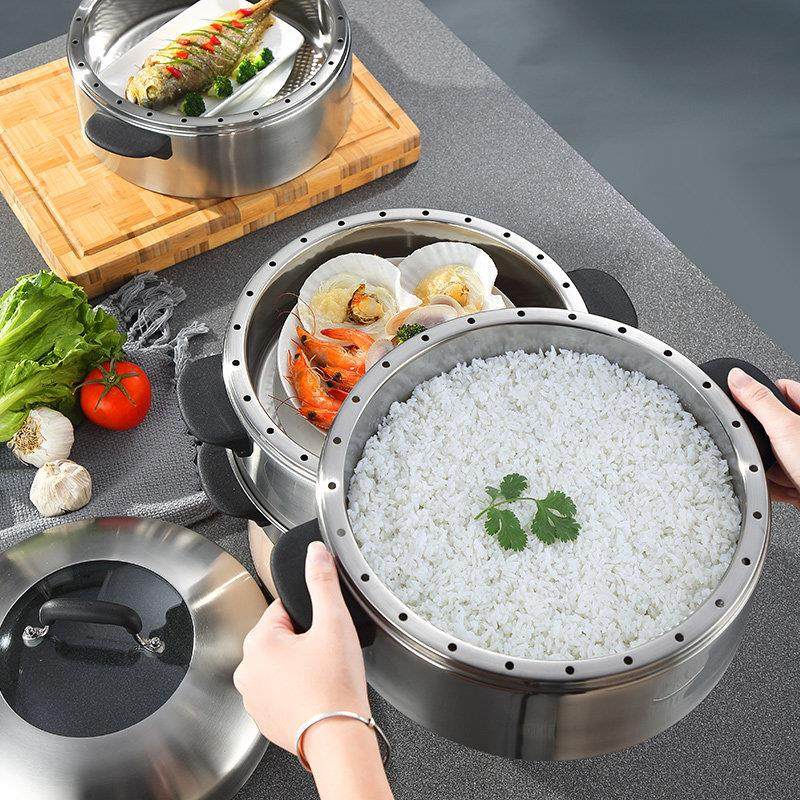 预约保温定时蒸锅家用多功能电蒸锅三层大容量电蒸笼自动断电火锅,淘宝优惠券,粉丝福利购,淘宝优惠卷