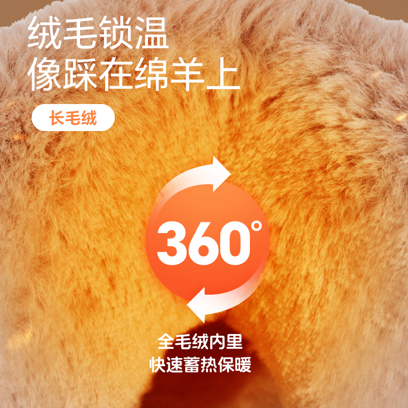 芭比班纳儿童雪地靴2024冬季新款大棉靴子男童棉鞋女童加绒雪地棉