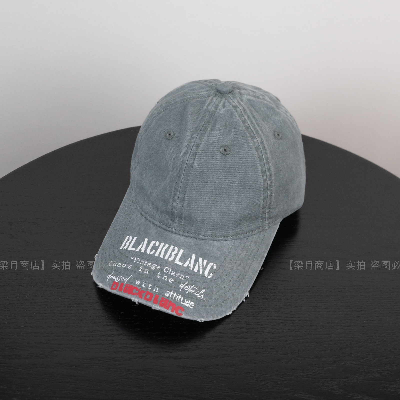 [梁月商店]韩版冷灰色涂鸦遮阳棒球帽子女小众百搭软顶鸭舌帽男酷,淘宝优惠券,粉丝福利购,淘宝优惠卷