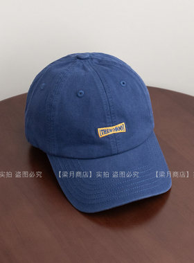 [梁月商店]美式蓝色遮阳棒球帽