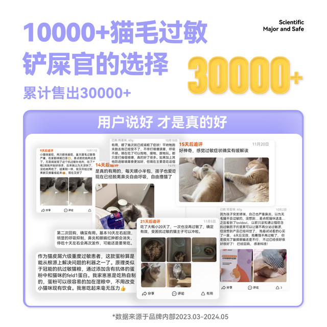 Lovidovi anti-cat hair allergy freeze-drying