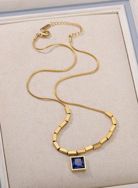 Trend Stainless Steel Multilayer Necklace Thicken Heart