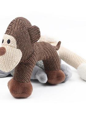 Dog Pet Toy Donkey Shaped Chew Toy Outdoor Interactive Train