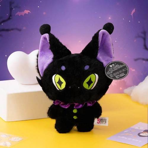 Halloween Demon Cat Darkness Plush Doll Toys Stuffed Terror - 图1