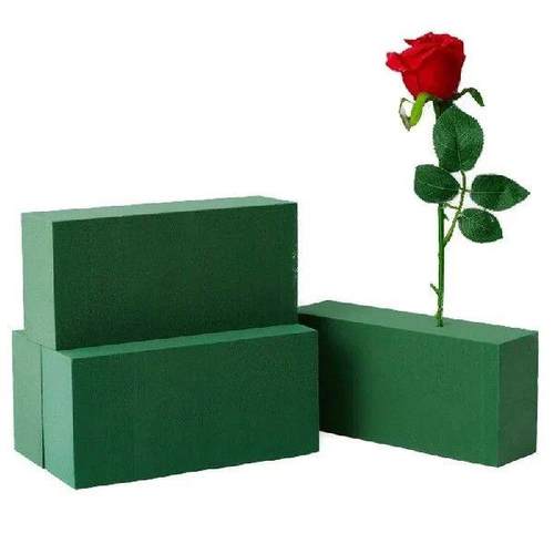 Artificial Flowers 6PCS Floral Foam Brick Flower Packing - 图0