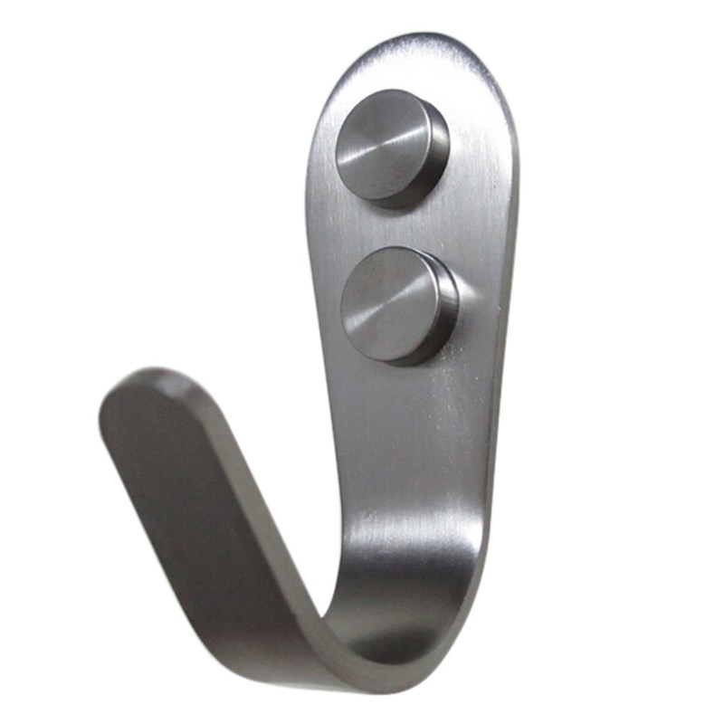 3 Sizes Stainless Steel Door Hooks Hanging Hanger Holder  Ha - 图1