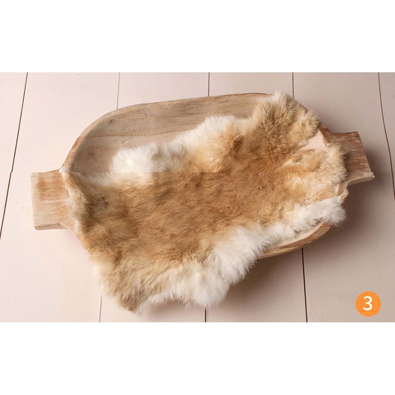 Fur  Newborn Photography Props Blankets Baby Photo Shoot Acc - 图1