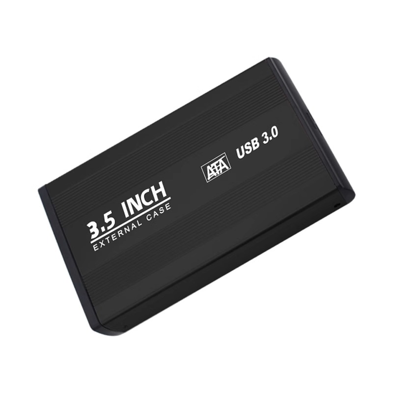 移动硬盘盒SATA3.5英寸固态USB3.0机械硬盘移动外接盒台式笔记本 - 图3