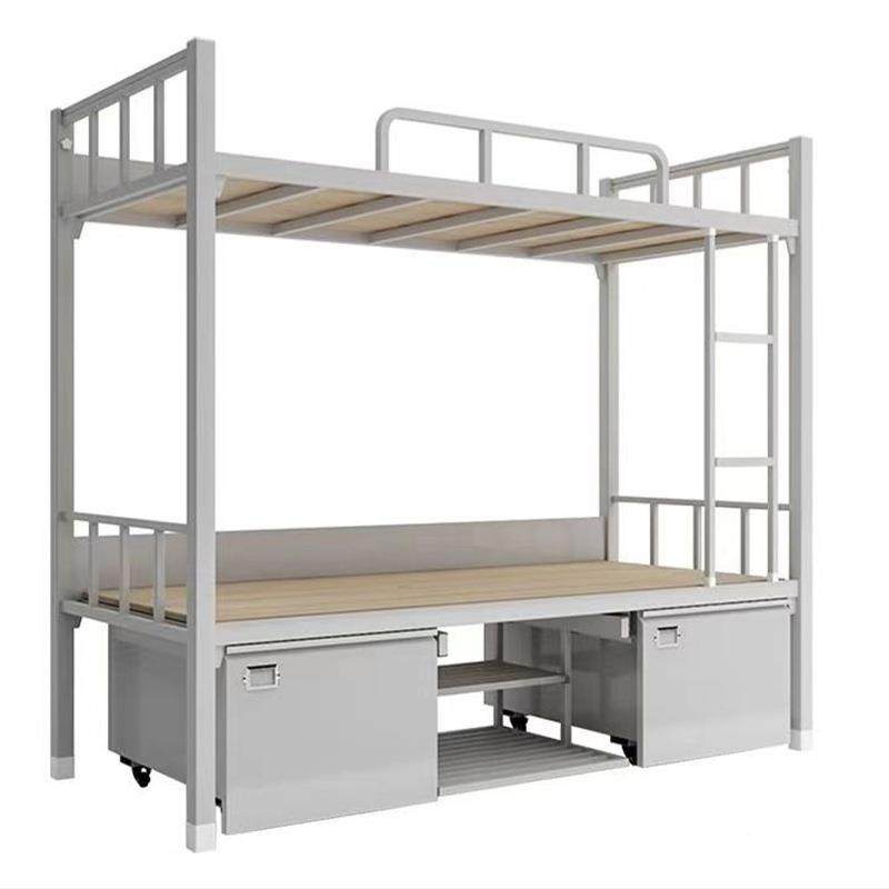 制式子营具铁艺双层床上带床下柜宿舍单人床高低床内务柜架床下铺,淘宝优惠券,粉丝福利购,淘宝优惠卷