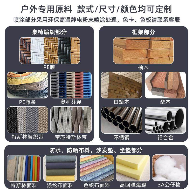 户外藤编桌椅五件套庭院阳台pe塑料藤条桌椅阳台藤椅休闲别墅家具,淘宝优惠券,粉丝福利购,淘宝优惠卷