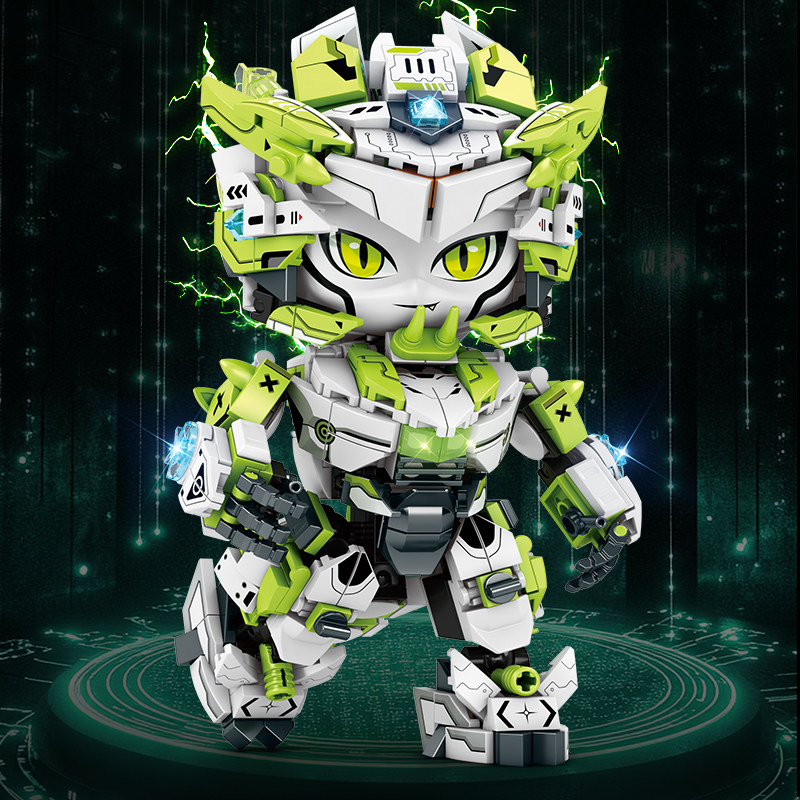 十二生肖蛇机甲拼装积木适用于乐高男孩系列儿童拼图玩具6到12岁,淘宝优惠券,粉丝福利购,淘宝优惠卷