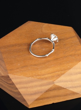 原创设计钻戒艺升缘珠宝古风女士