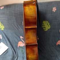 Handmade Oily Lacquer Antique Cello 1 2 Cello Workmanship Delicate Sound Full And Sweet
