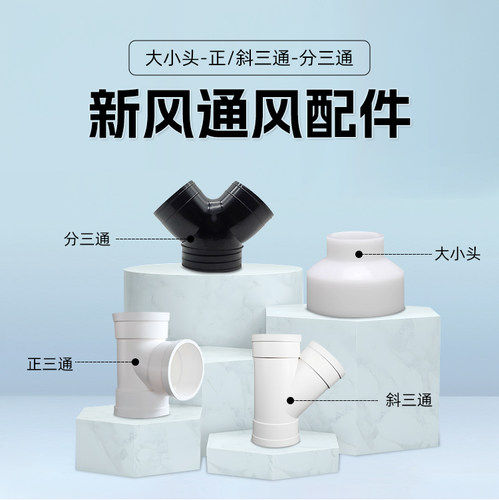【配件专区】大小头 分三通 无线wifi通断器 PVC接头  过滤网 - 图0