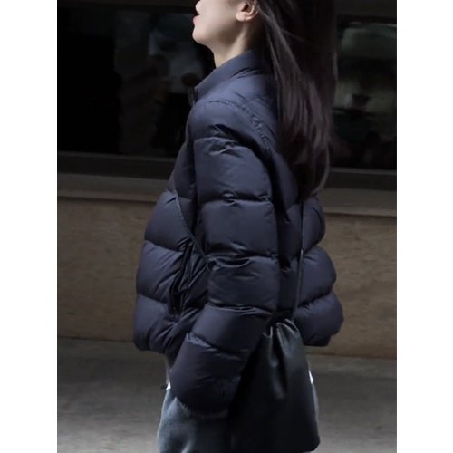 洋气轻薄舒适圆领正肩通勤风外套女2026冬季新款百搭宽松棉衣棉服,淘宝优惠券,粉丝福利购,淘宝优惠卷