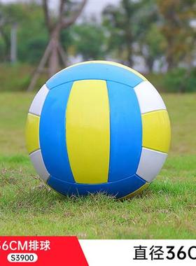 户外景观小品仿真足球雕塑体育场学校草坪装饰摆件玻璃钢篮球模型