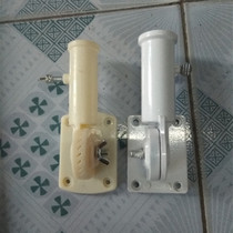 Metal Flag Seat City Street Wall Sloped Flag Aluminum Alloy Metal Wall Flag Base Wall Flag Base Flagpole Shelf