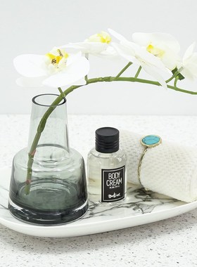 卫生间摆件香薰托盘组合套装样板间卫浴摆设样板房洗手台软装饰品