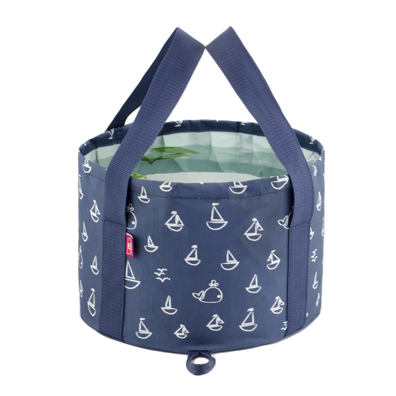 可折叠水盆便携式旅行泡脚袋大号洗衣盆洗漱脸盆小号旅游洗脚水桶 - 图3