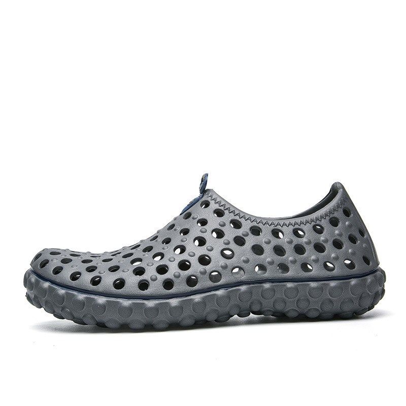 洞洞鞋防滑开车软底男凉鞋沙滩鞋透气驾车镂空懒人包头洞洞拖鞋M,淘宝优惠券,粉丝福利购,淘宝优惠卷